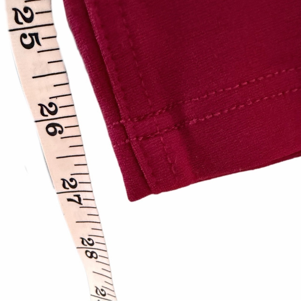 Like an Angel- Deep Red Skinny Stretch Jeans (sz S) - Picture 10 of 11